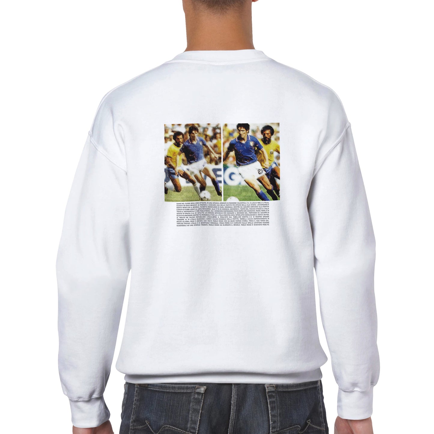 PABLITO ROSSI | Paolo Rossi | Sweatshirt stampata