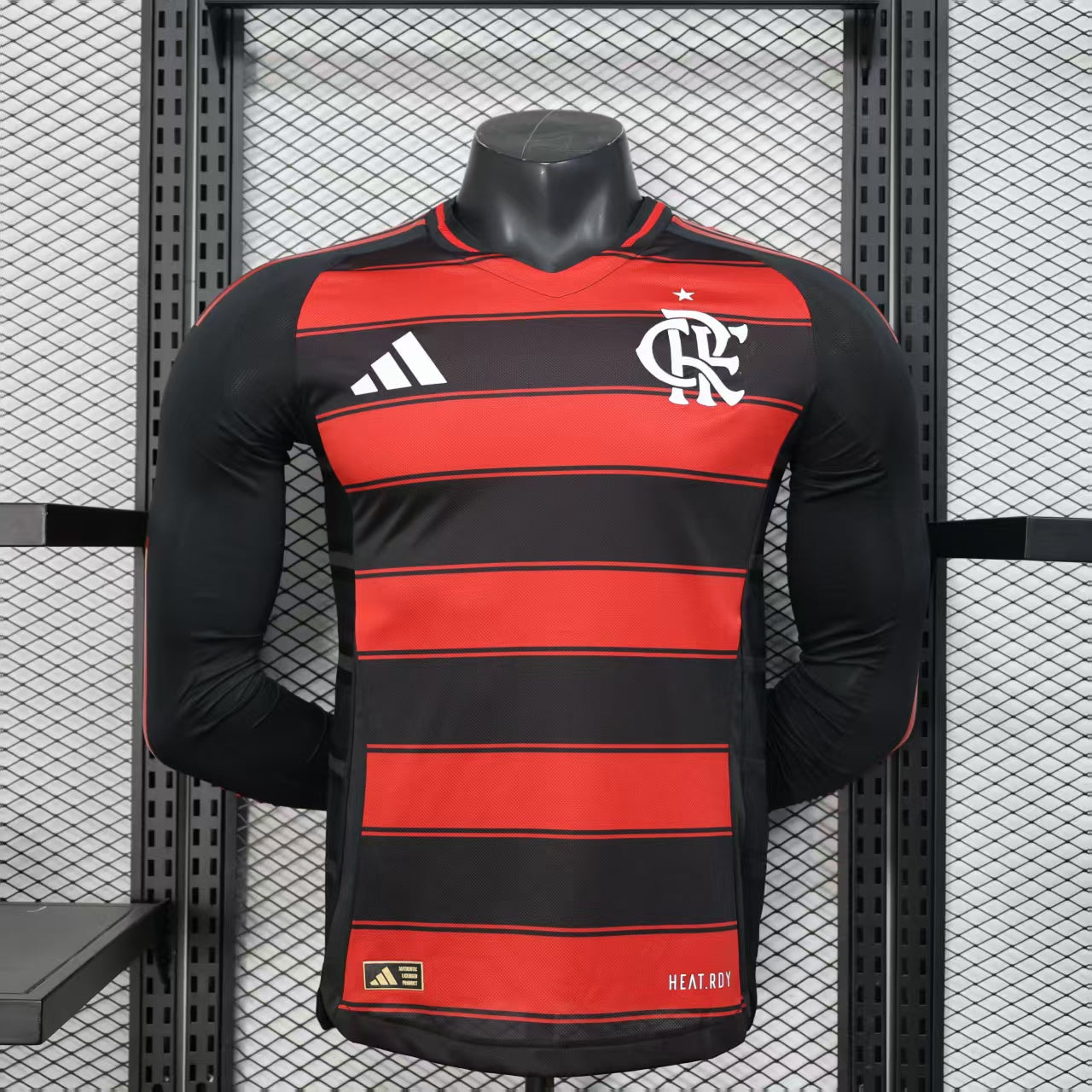 Flamengo Domicile 25/26 - Version Joueur Manches Longues