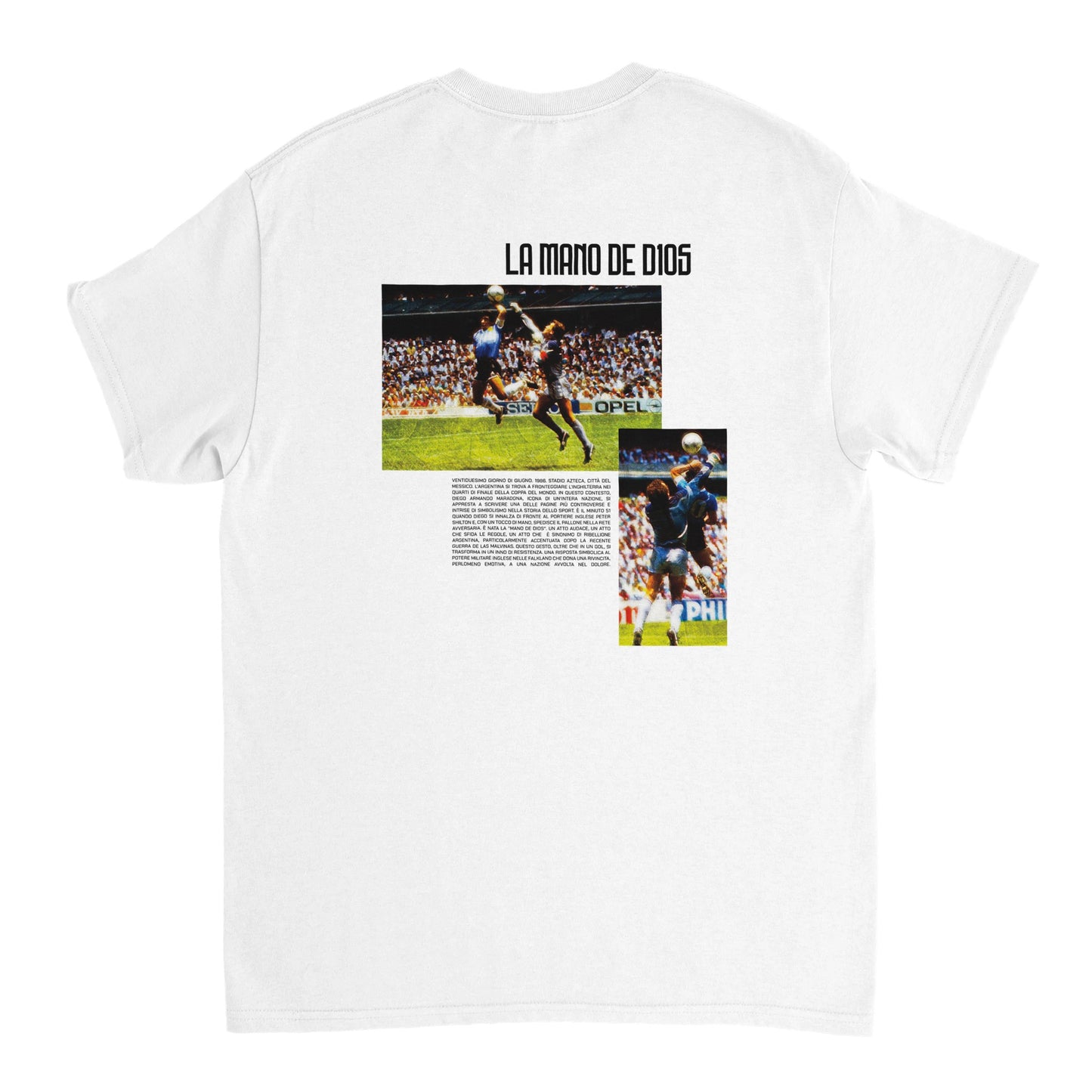 LA MANO DE D10S | Maradona | T-Shirt stampata