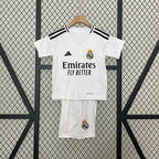 Real Madrid Home 24/25 - Kids (Shorts Included)