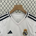 Real Madrid Home 24/25 - Kids (Shorts Included)