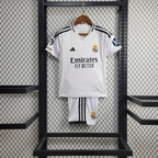 Real Madrid Home 24/25 - Kids (Shorts Included)
