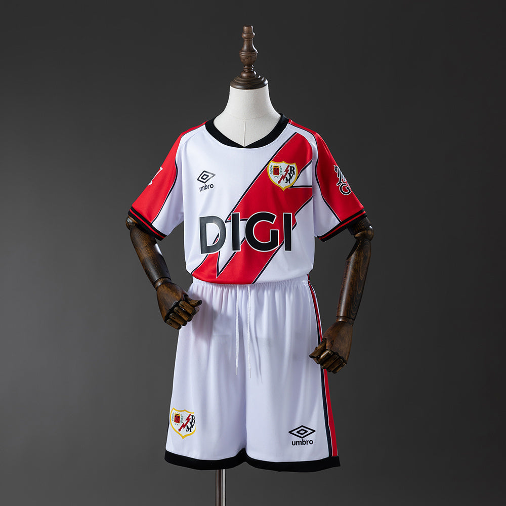Maillot domicile Rayo Vallecano 25/26 - Enfants (short inclus)