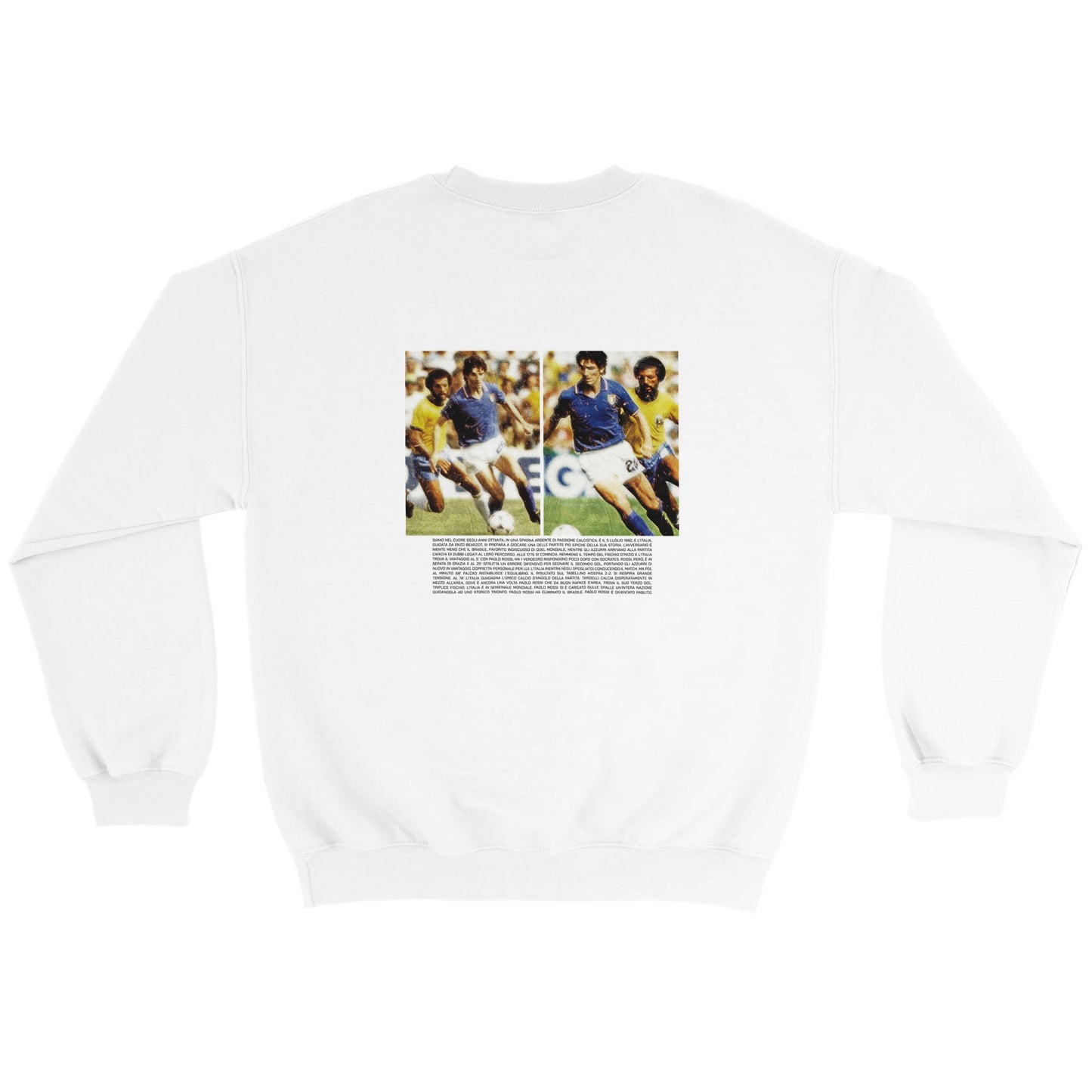 PABLITO ROSSI | Paolo Rossi | Sweatshirt stampata