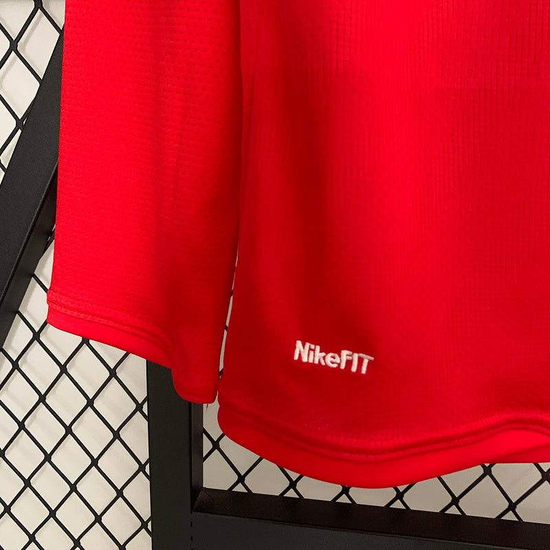 Manchester United Maillot Rétro Manches Longues 07/08