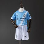 Maillot domicile Manchester City 25/26 - Enfant (short inclus)